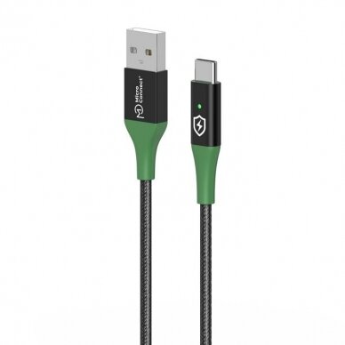 Kabelis USB 2.0 (M) - USB-C (M), 1m, Smart Charge